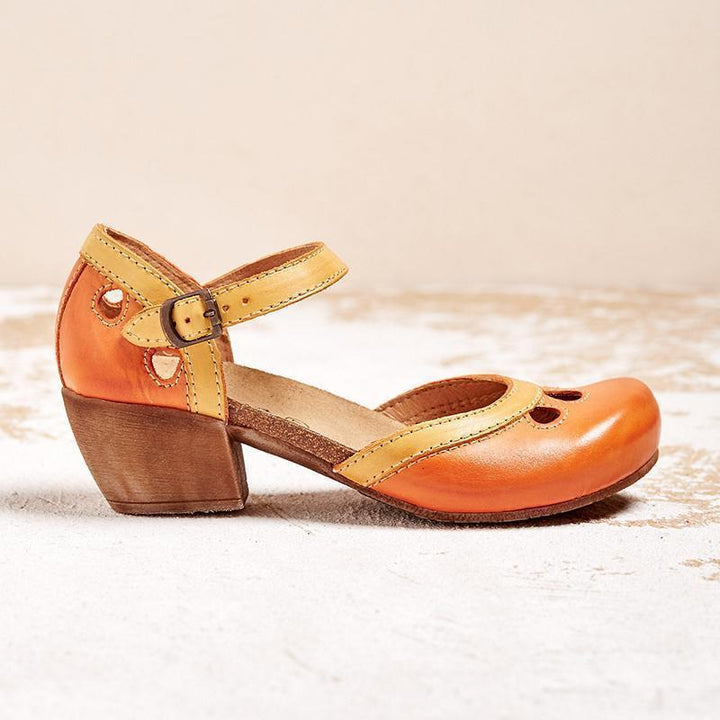 Laisy - Orthopedic Sandals with Low Heel